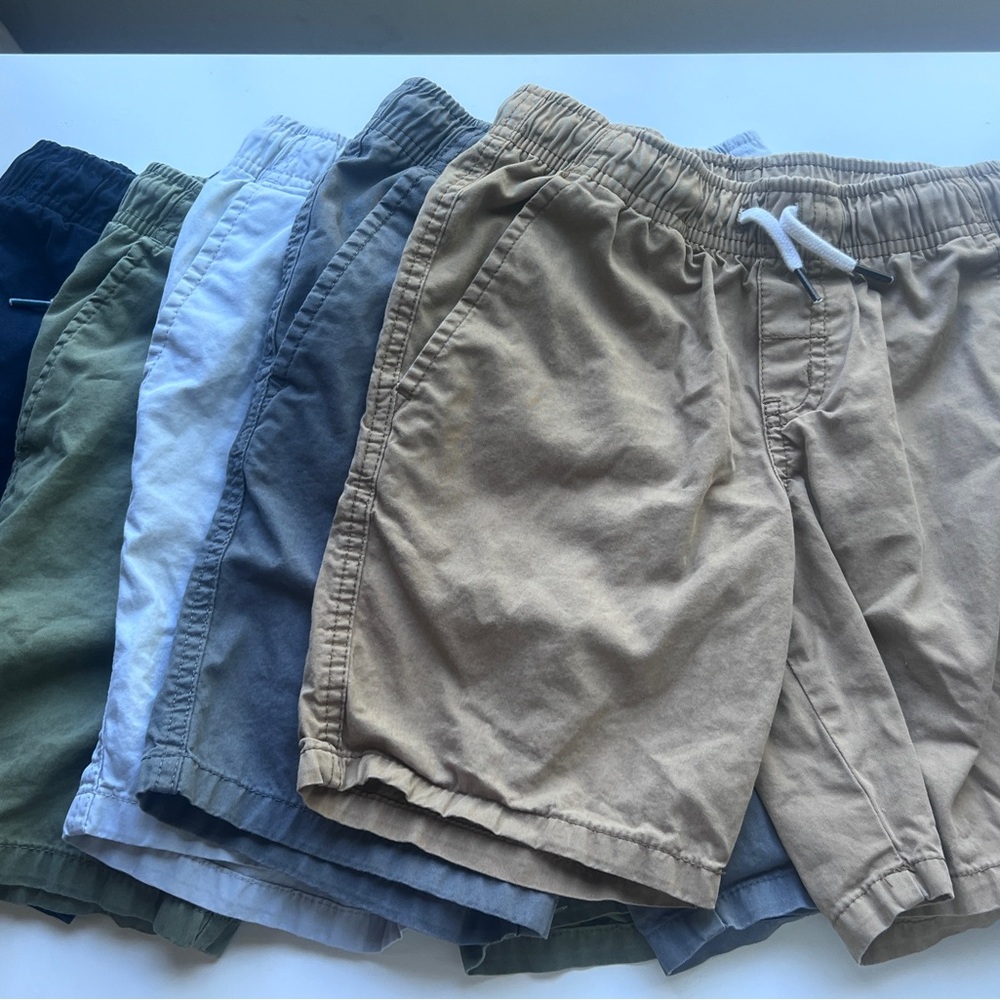 Cat & Jack Tan and Blue Casual Shorts